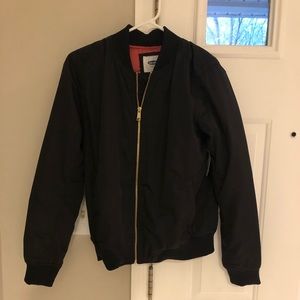Old Navy Black Bomber Jacket